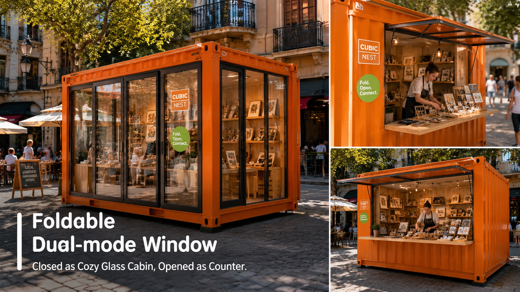 JINCHENG mobile container coffee shop and food kiosk view 7