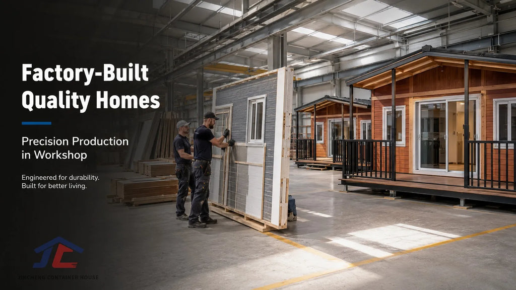 JINCHENG expandable container villa with bathroom for accommodation projects view 6