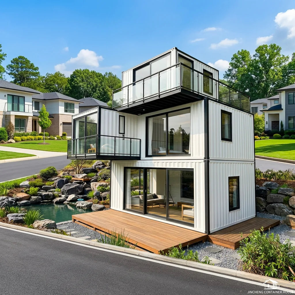 JINCHENG modular container house for housing and mixed-use projects view 2