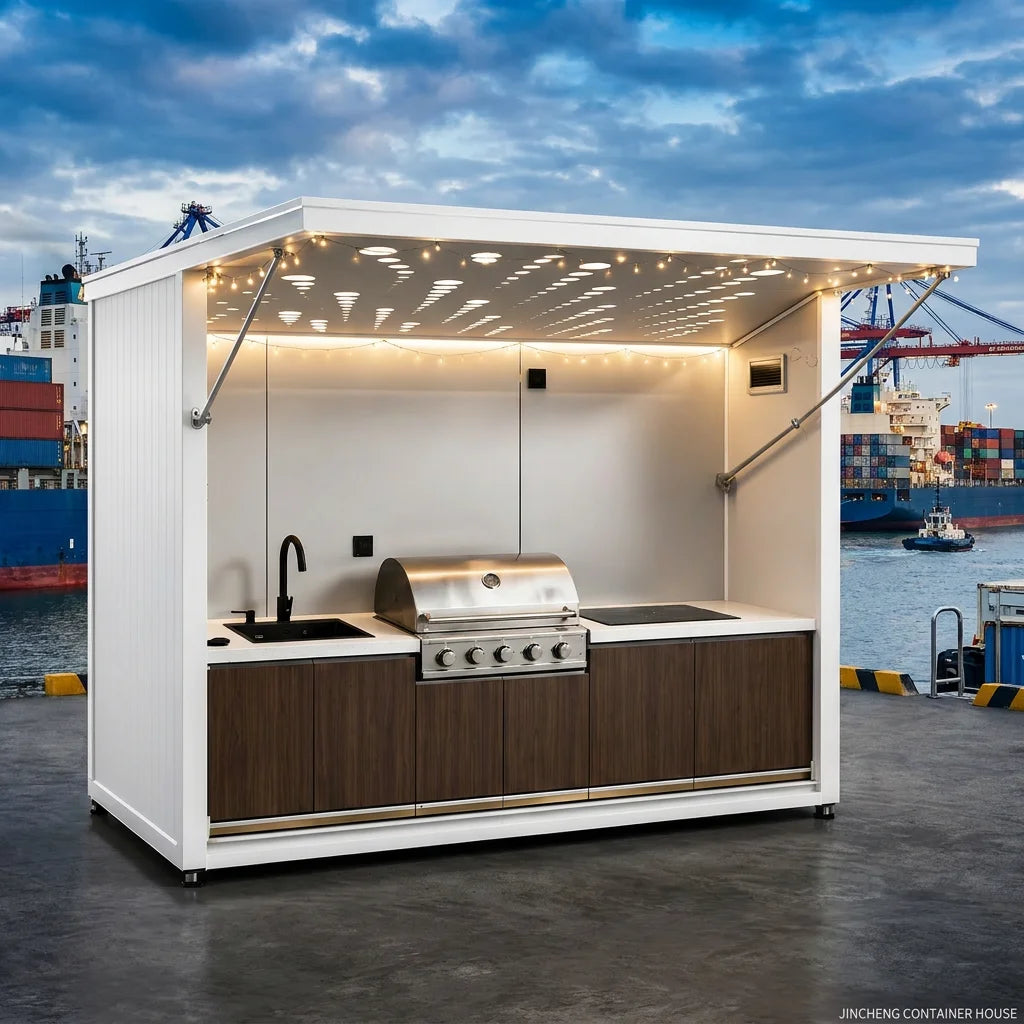 JINCHENG commercial container booth for coffee and retail kiosk view 10