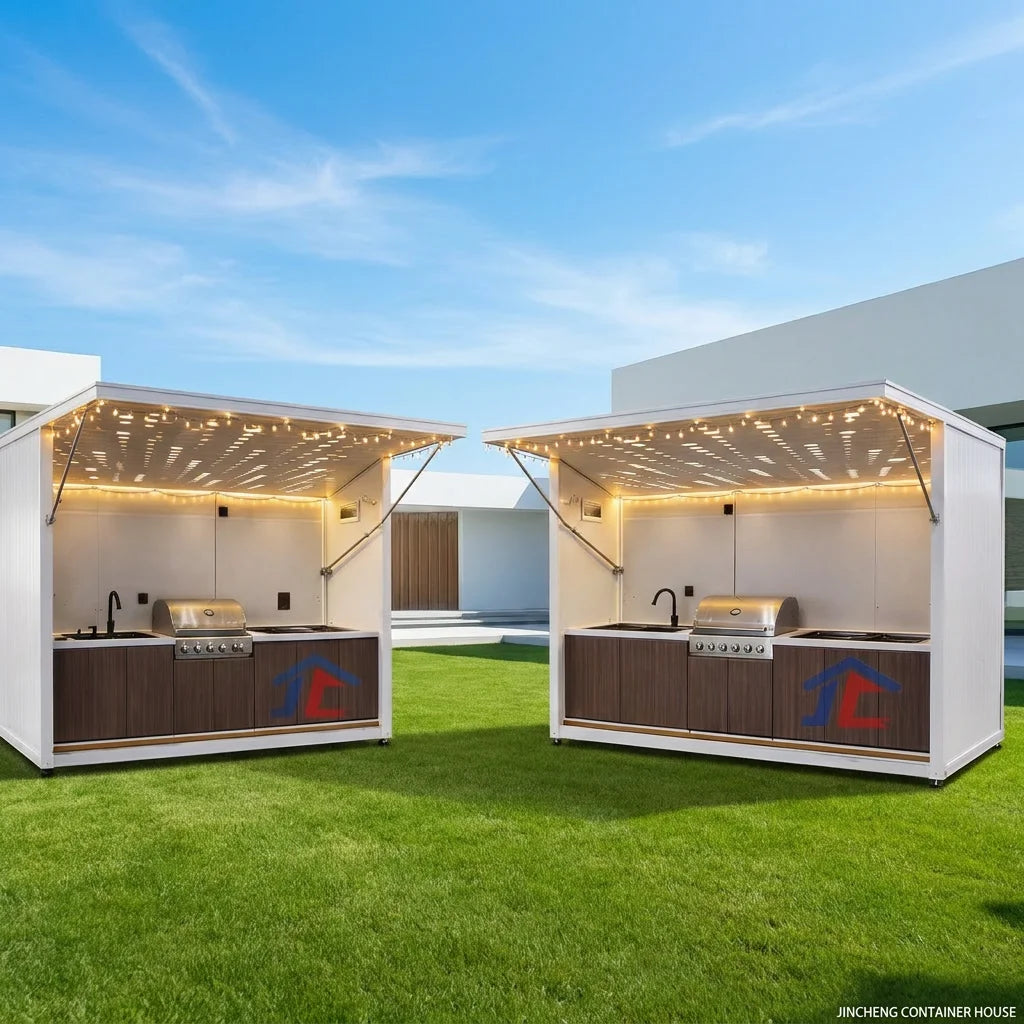 JINCHENG commercial container booth for coffee and retail kiosk