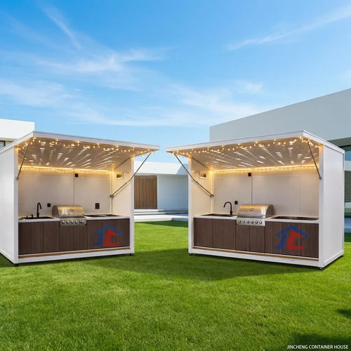 JINCHENG commercial container booth for coffee and retail kiosk