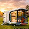 JINCHENG space capsule pod house for resort and glamping accommodation