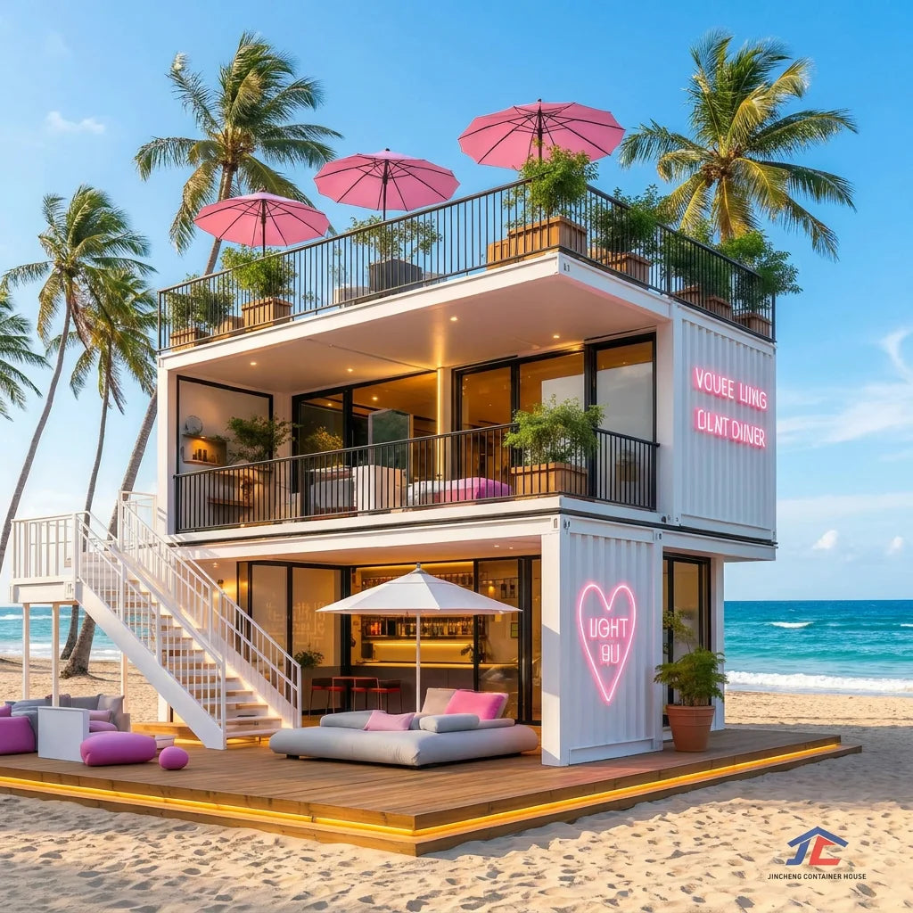 JINCHENG commercial container booth for coffee and retail kiosk view 3
