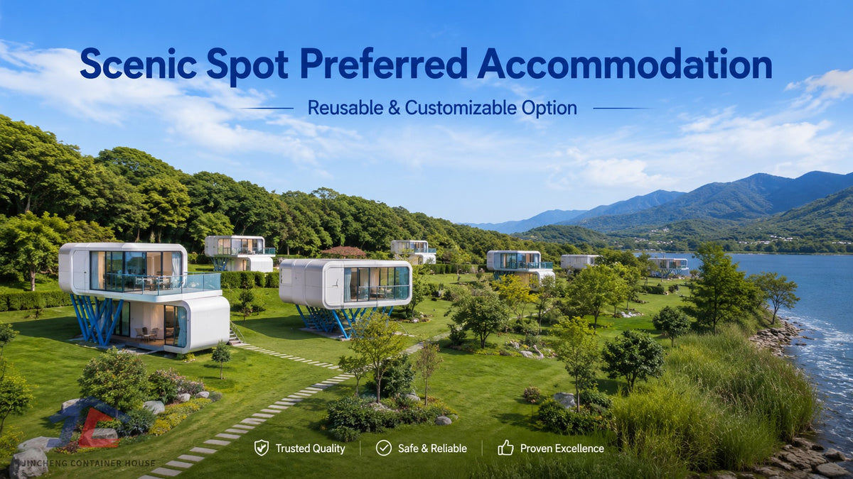 JINCHENG apple cabin pod house for outdoor lodging and resort projects view 2