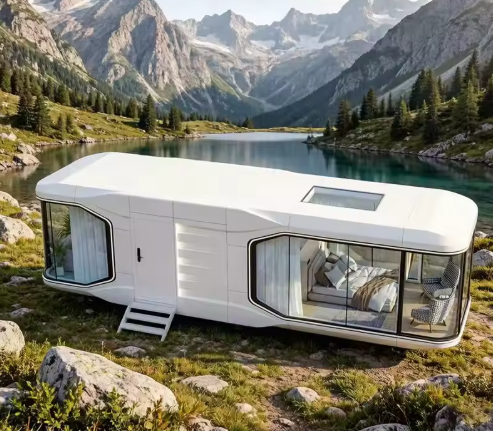 Space Capsule Pod - Alpine Lake Retreat