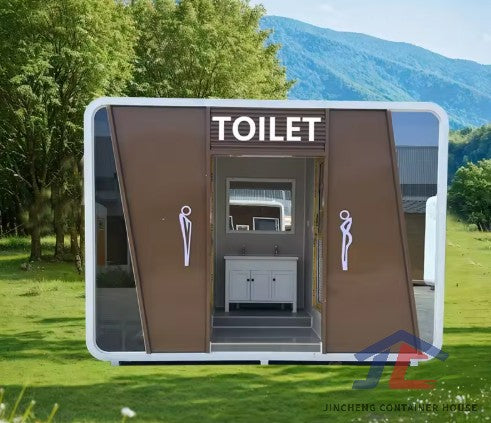 JINCHENG mobile restroom unit for public facilities and project sites view 6